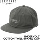 ̵ۥʥåץХåå  ˹ ELECTRIC 쥯ȥå UNDERVOLT COTTON TWILL 6 PANEL CAP E25SC02 BLK Ź