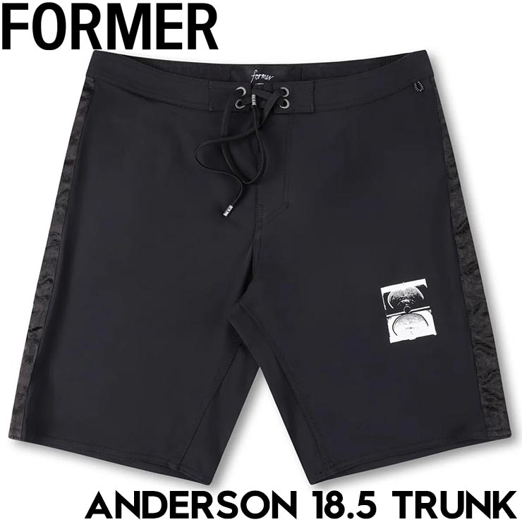 ������̵���ۥܡ��ɥ��硼�� ���ȥ�å����硼�� FORMER �ե����ޡ� ANDERSON 18.5 TRUNK FBO-25201 BLK 25SU ��������Ź������