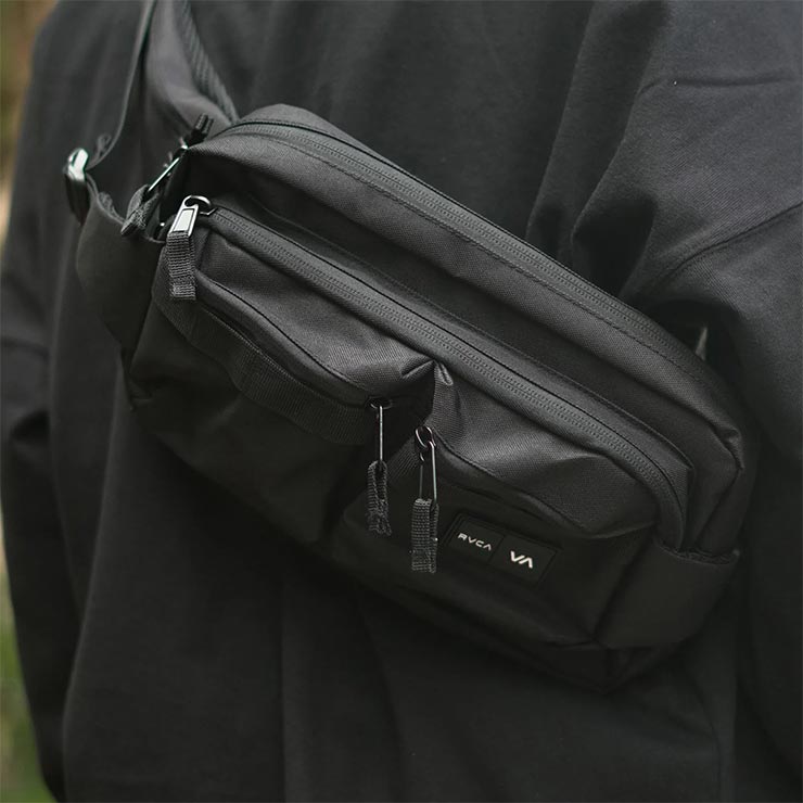RVCA �롼�� ���������Хå� �ܥǥ��Хå� �������ȥХå� WAISTPACK DELUXE BG041984 BLK 26SP ��������Ź������