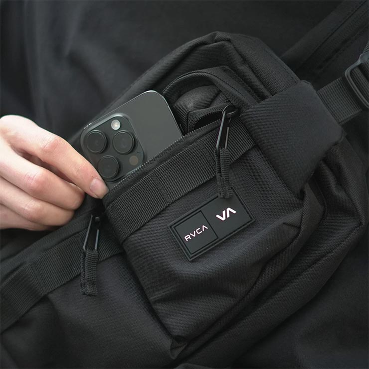 RVCA �롼�� ���������Хå� �ܥǥ��Хå� �������ȥХå� WAISTPACK DELUXE BG041984 BLK 26SP ��������Ź������