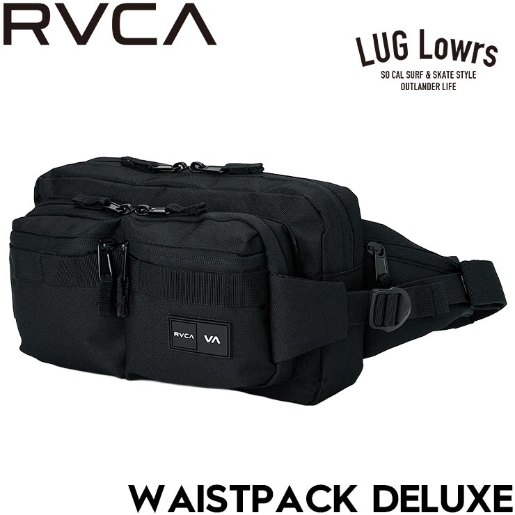 RVCA �롼�� ���������Хå� �ܥǥ��Хå� �������ȥХå� WAISTPACK DELUXE BG041984 BLK 26SP ��������Ź������