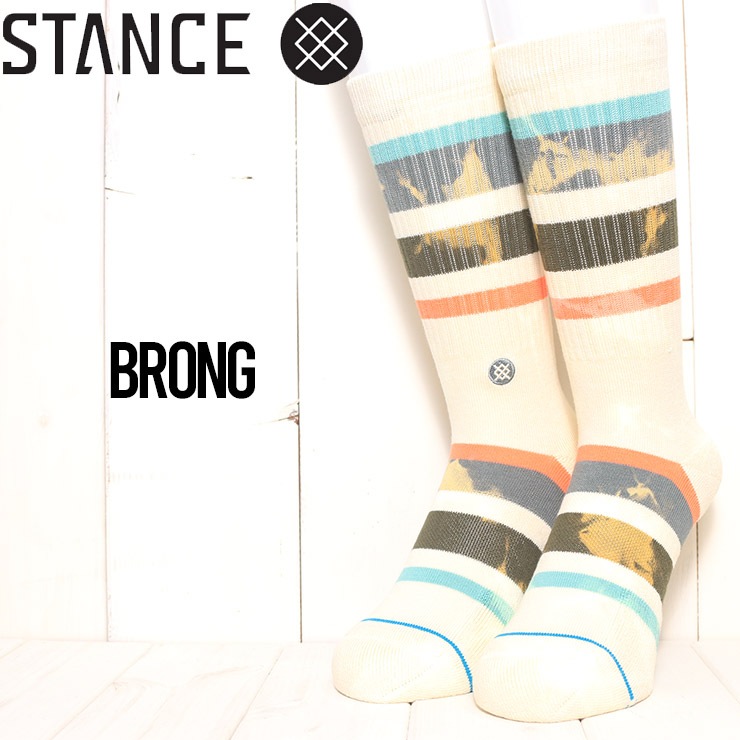 ������̵���ۥ��å��� ���� STANCE ������ BRONG SOCKS A556C20BRO
