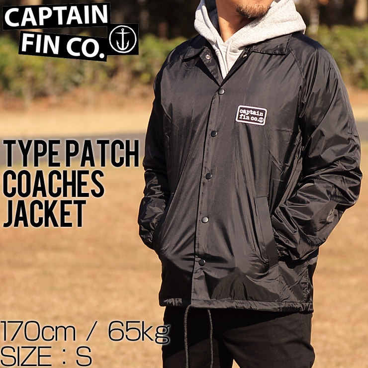 [åݥб] CAPTAIN FIN TYPE PATCH COACHES JACKET 㥱å CJ174328