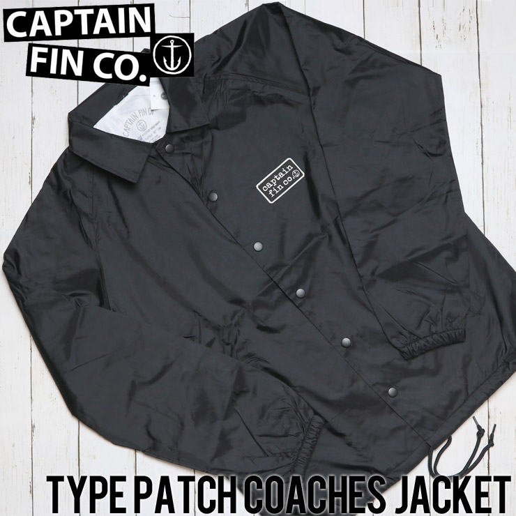 クリックポスト対応] CAPTAIN FIN TYPE PATCH COACHES JACKET コーチ