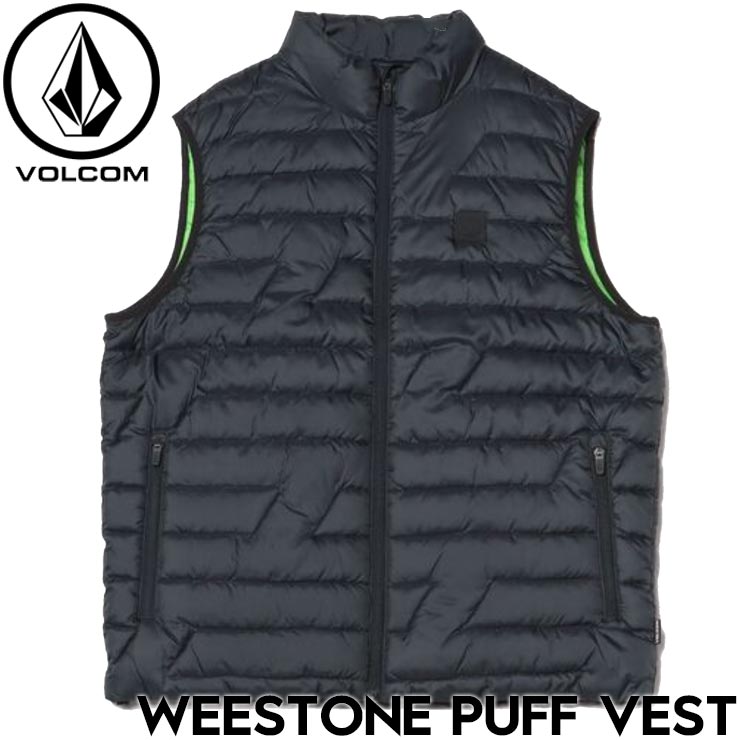 ������̵���ۥѥե٥��� VOLCOM �ܥ륳�� �����륳�� WEESTONE PUFF VEST A1832403 ��������Ź������