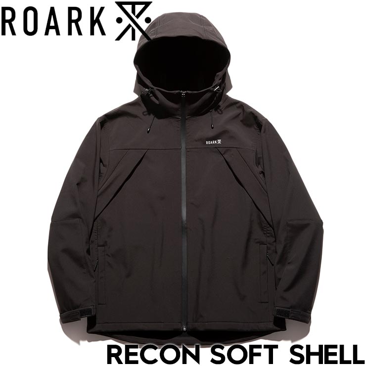 ̵ۥեȥ 㥱å THE ROARK REVIVAL ХХ RECON SOFT SHELL RJJ1071-BLK Ź