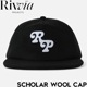 ������̵���ۥ��ȥ�åץХå�����å�  ˹�� Rivvia PROJECTS ��������ץ��������� SCHOLAR WOOL CAP RHE-25114 BLK ��������Ź������