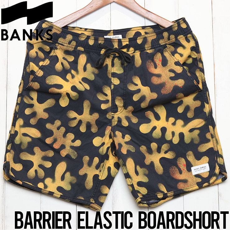 �������꾦�ʡ�BANKS �Х󥯥� BARRIER ELASTIC BOARDSHORT �ܡ��ɥ��硼�� BSE0083