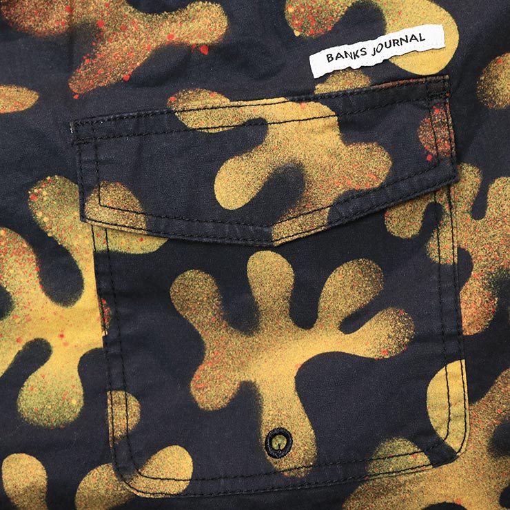 �������꾦�ʡ�BANKS �Х󥯥� BARRIER ELASTIC BOARDSHORT �ܡ��ɥ��硼�� BSE0083