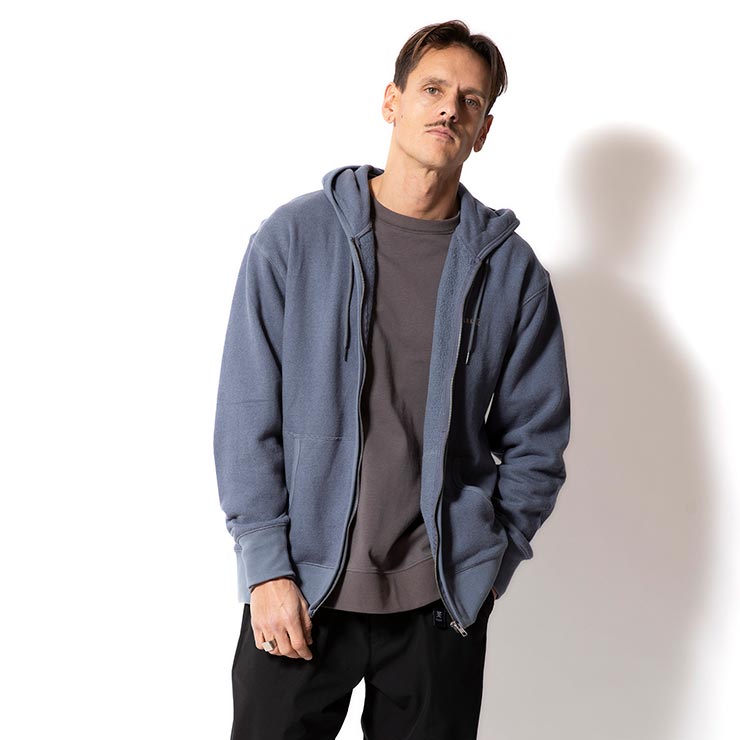 ROARK �������� H/W HEMPCOTTON F/Z HOOD SWEAT �إӡ��������ȥե른�åץѡ����� �ա��ǥ� RSWJH1150-FSB ��������Ź������