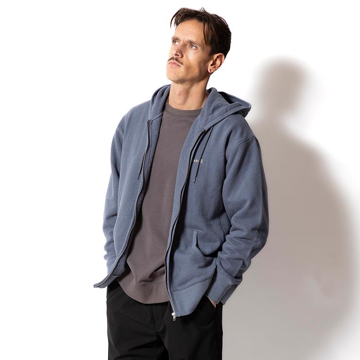 ROARK �������� H/W HEMPCOTTON F/Z HOOD SWEAT �إӡ��������ȥե른�åץѡ����� �ա��ǥ� RSWJH1150-FSB ��������Ź������