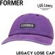 FORMER �ե����ޡ� �١����ܡ��륭��å� ��� ˹�� �����֥Х����� ��������å� LEGACY ROSE CAP FHW-25219 PRP 26SU ��������Ź������