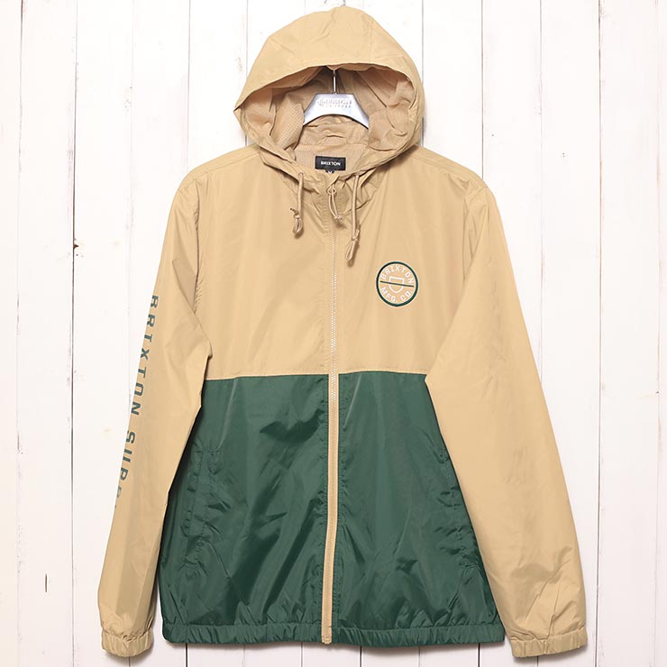�ʥ����󥸥㥱�å� BRIXTON �֥ꥯ���ȥ� CLAXTON CREST LW ZIP HOOD JACKET 03292 ��������Ź������