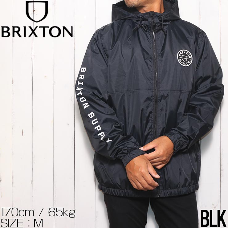 �ʥ����󥸥㥱�å� BRIXTON �֥ꥯ���ȥ� CLAXTON CREST LW ZIP HOOD JACKET 03292 ��������Ź������