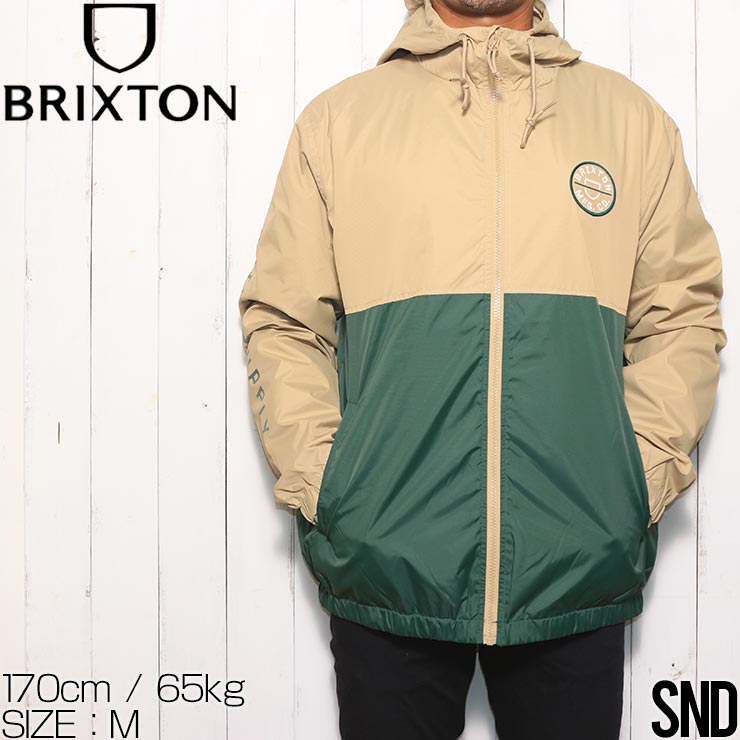 �ʥ����󥸥㥱�å� BRIXTON �֥ꥯ���ȥ� CLAXTON CREST LW ZIP HOOD JACKET 03292 ��������Ź������