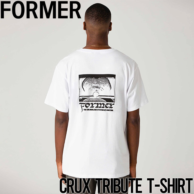 ������̵����ȾµTEE T����� FORMER �ե����ޡ� CRUX TRIBUTE T-SHIRT TE24112 WHITE ��������Ź������
