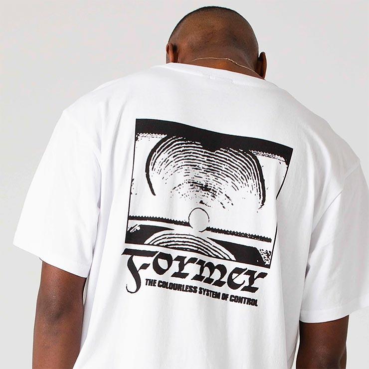 ������̵����ȾµTEE T����� FORMER �ե����ޡ� CRUX TRIBUTE T-SHIRT TE24112 WHITE ��������Ź������