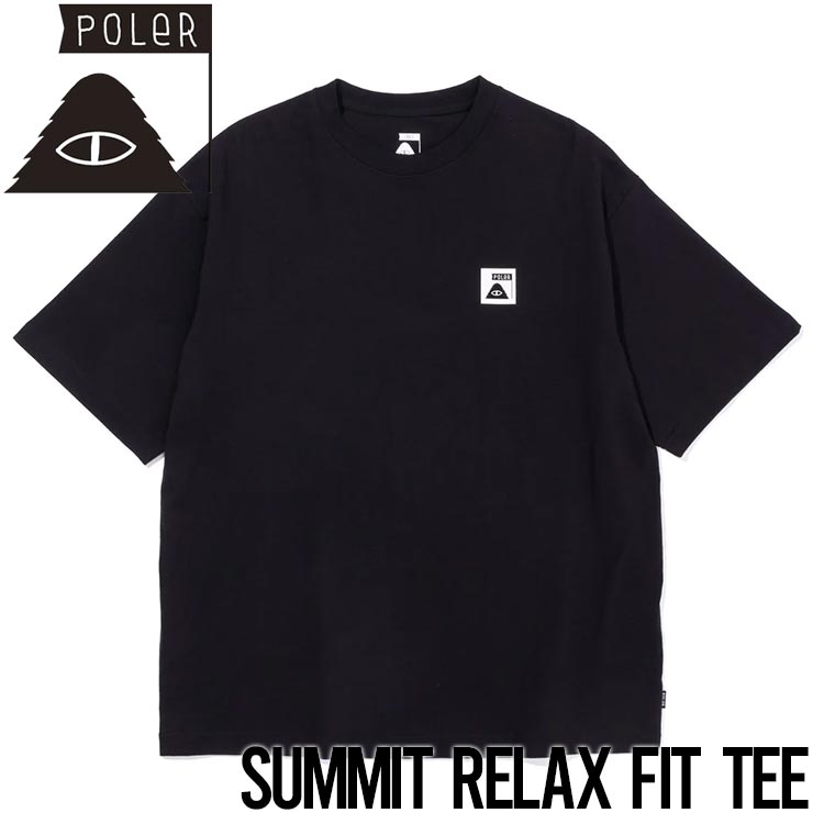 ������̵����ȾµTEE T����� POLeR �ݡ��顼 SUMMIT RELAX FIT TEE 241MCV0196 BLK ��������Ź������