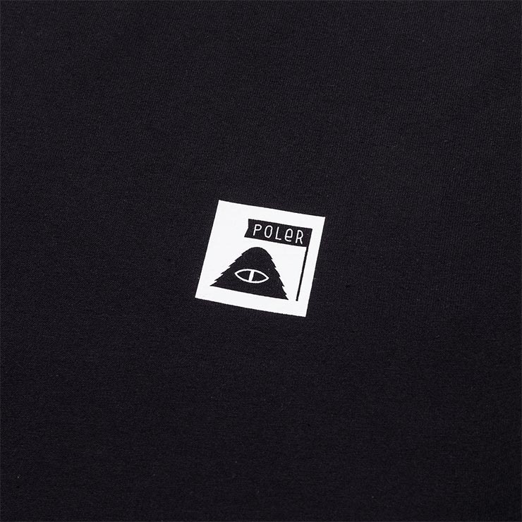 ������̵����ȾµTEE T����� POLeR �ݡ��顼 SUMMIT RELAX FIT TEE 241MCV0196 BLK ��������Ź������