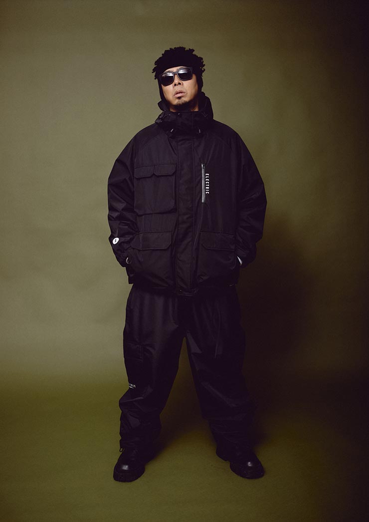 ELECTRIC ���쥯�ȥ�å� MOUNTAIN JACKET �ޥ���ƥ󥸥㥱�å� �������� BLACK E25FJ03 ��������Ź������