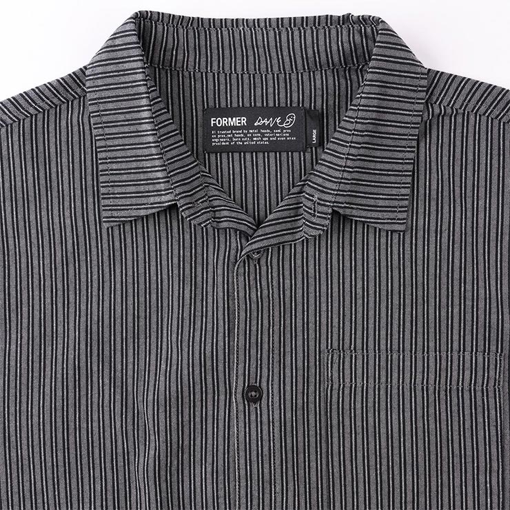 FORMER �ե����ޡ� ��� Ⱦµ����� ���ȥ饤�ץ���� ���åȥ󥷥�� REYNOLDS STRIPE SS SHIRT FSH-26101 26SP ��������Ź������