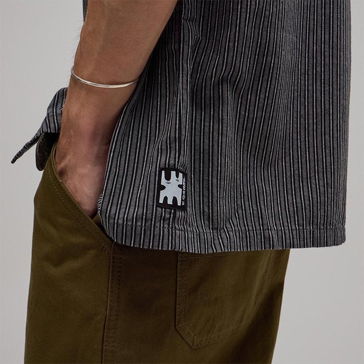 FORMER �ե����ޡ� ��� Ⱦµ����� ���ȥ饤�ץ���� ���åȥ󥷥�� REYNOLDS STRIPE SS SHIRT FSH-26101 26SP ��������Ź������