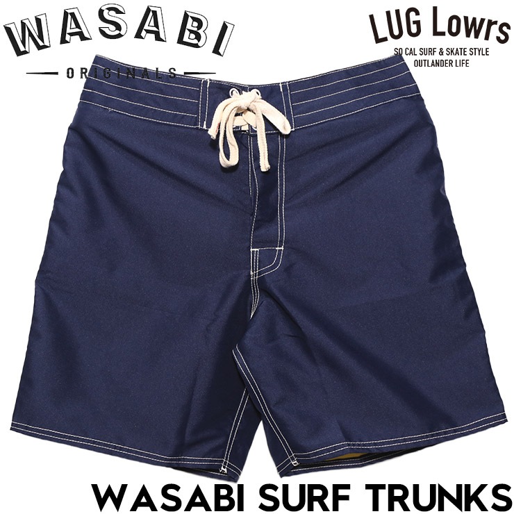 新品未使用 Wasabi originals ワサビ　ボードショーツ WASABI Original ワサビ サーフパンツ ボードショーツ 海パン ナイロン