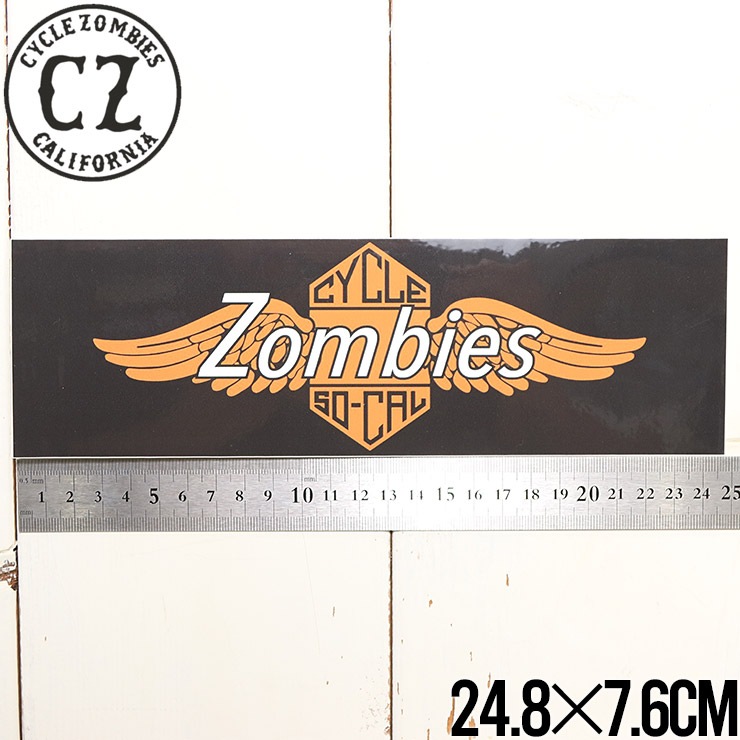 ̵ۥƥå Cycle Zombies 륾ӡ BUMPER STICKER CZ-BSTK-001 #1