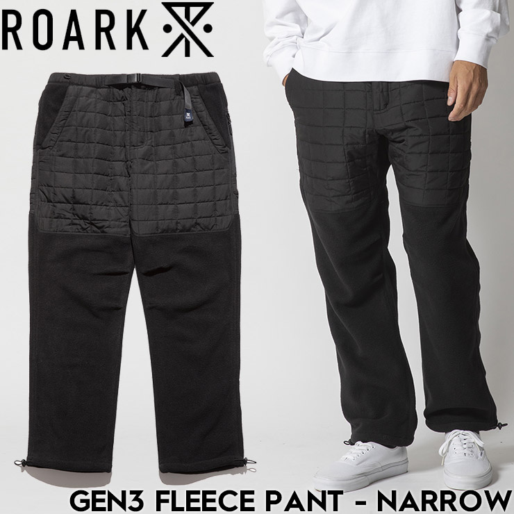 ̵ۥե꡼ѥ ƥ THE ROARK REVIVAL  ХХ GEN3 FLEECE PANT NARROW  RPJ950-BLK Ź