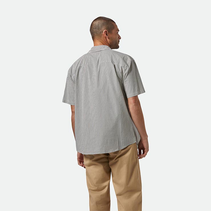 ������̵����Ⱦµ����� BRIXTON �֥ꥯ���ȥ� BUILDERS AUTO S/S WVN 01451 BLOWS 25SU ��������Ź������