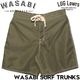 WASABI Original �掠�� �����եѥ�� �ܡ��ɥ��硼�� ���ѥ� �ʥ����� ����ʡ����顼 ���饷�å��ǥ����� ��� WASABI SURF TRUNKS OLIVE GREEN 26SU ��������Ź������
