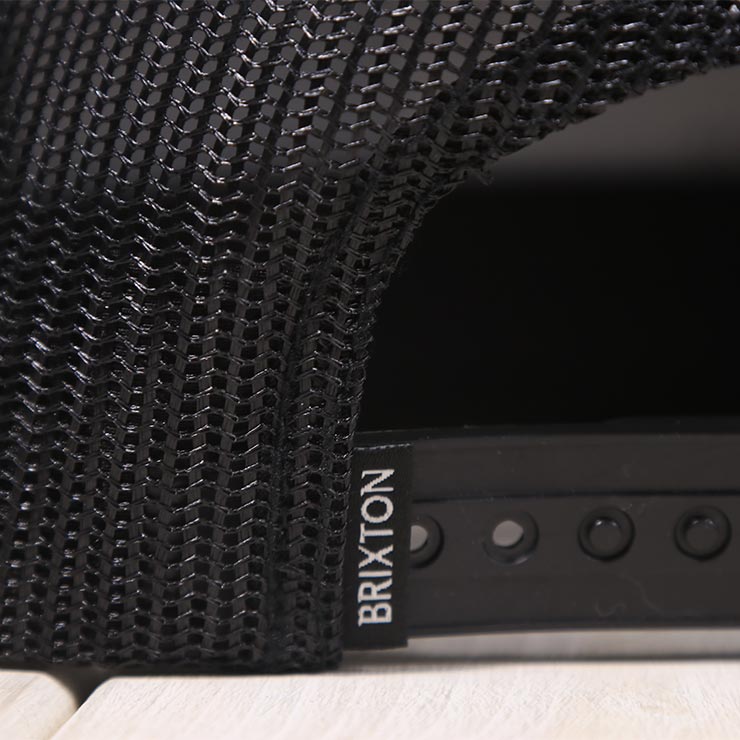BRIXTON �֥ꥯ���ȥ� ��å��奭��å� ��� ��ǥ����� �ȥ�å�������å� OATH MP TRUCKER HAT ���ʥåץХå� ˹�� 11627 BBBLK 26FW ��������Ź������