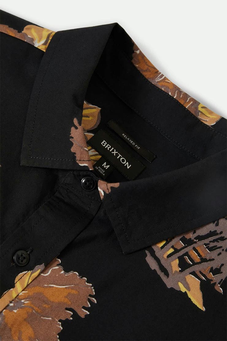 ������̵����Ⱦµ����� BRIXTON �֥ꥯ���ȥ� CRU PRINT RELAXED S/S SHIRT 01447 WHBCF 25SU ��������Ź������