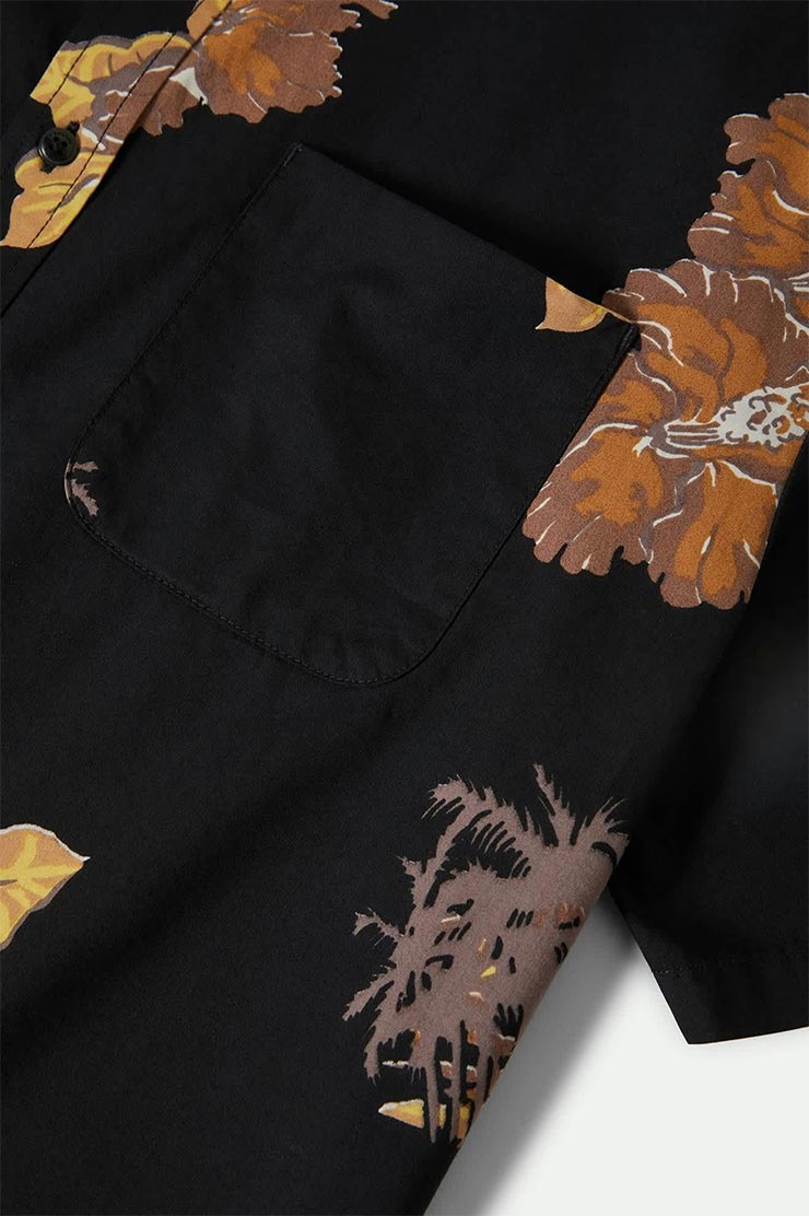 ������̵����Ⱦµ����� BRIXTON �֥ꥯ���ȥ� CRU PRINT RELAXED S/S SHIRT 01447 WHBCF 25SU ��������Ź������