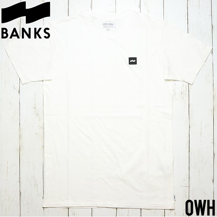 [����å��ݥ����б�] BANKS �Х󥯥� FLAG S/S TEE ȾµT����� WTS0257