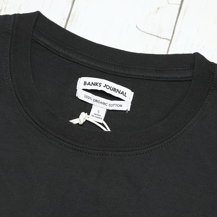 [����å��ݥ����б�] BANKS �Х󥯥� FLAG S/S TEE ȾµT����� WTS0257