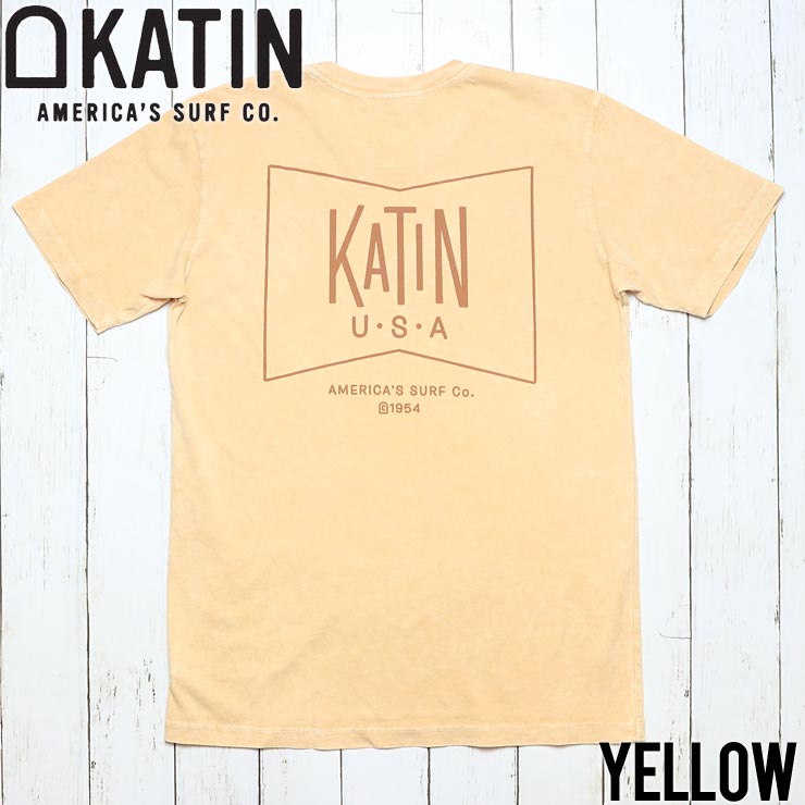 [����å��ݥ����б�] KATIN �����ƥ��� GRUBBY MINERAL TEE ȾµT����� TSGRU02
