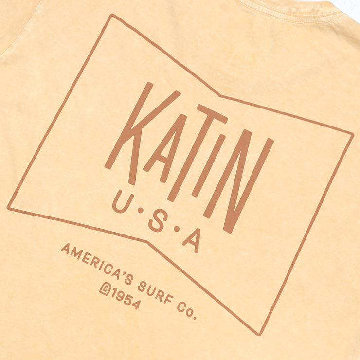 [����å��ݥ����б�] KATIN �����ƥ��� GRUBBY MINERAL TEE ȾµT����� TSGRU02