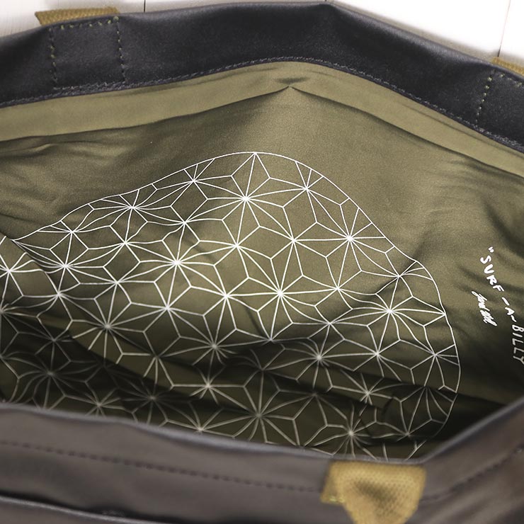 ̵ۥȡȥХå ӡХå Wasabi originals 掠 SURF A BILLY BEACH TOTE BAG 16L BLACK Ź