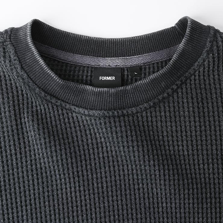 ������̵���ۥ��󥰥��꡼��TEE ��åե� �����ޥ� FORMER �ե����ޡ� SCRAWL LS WAFFLE T-SHIRT FTE-24424 ��������Ź������