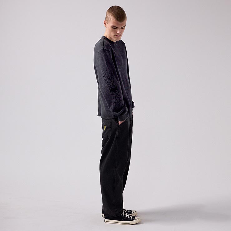 ������̵���ۥ��󥰥��꡼��TEE ��åե� �����ޥ� FORMER �ե����ޡ� SCRAWL LS WAFFLE T-SHIRT FTE-24424 ��������Ź������