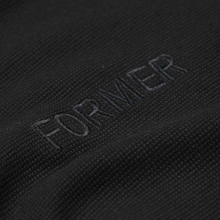 ������̵����ȾµTEE ��åե�T����� FORMER �ե����ޡ� LEGACY WAFFLE T-SHIRT FTE-25112 BLACK ��������Ź������