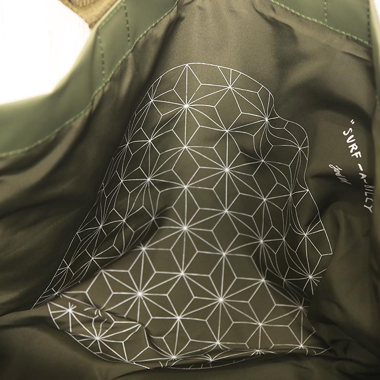 ̵ۥȡȥХå ӡХå Wasabi originals 掠 SURF A BILLY BEACH TOTE BAG 16L OLIVE Ź
