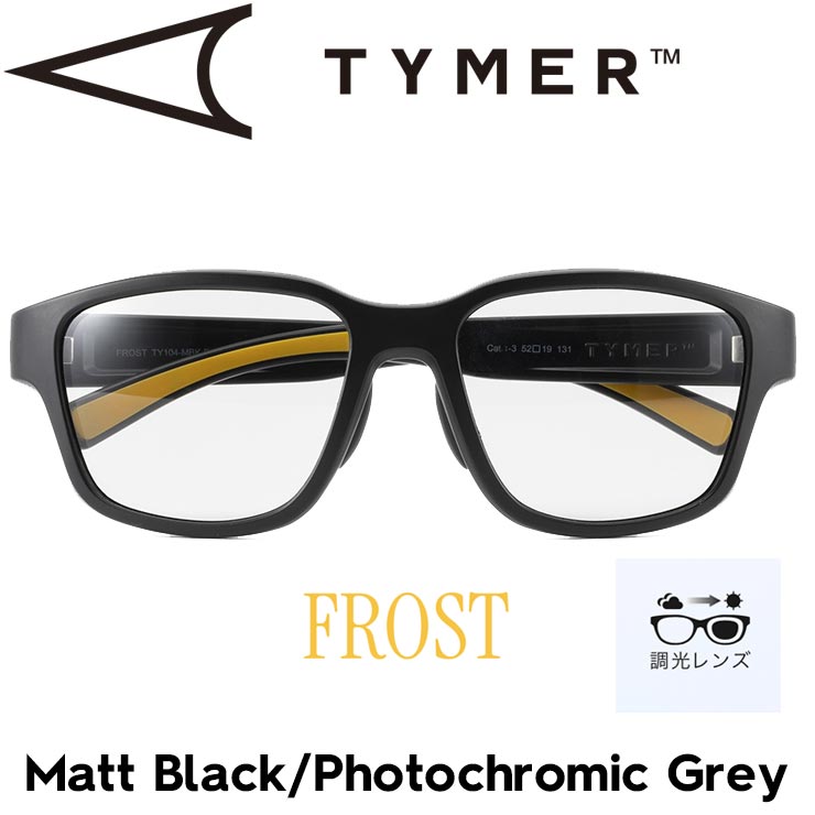 ̵Ĵ 󥰥饹 TYMER ޡ FROST ե Matt Black/Photochromic Grey TY104-MBK-PGY Ź