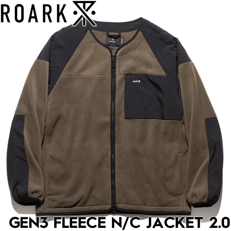 THE ROARK REVIVAL ����������Х��Х� GEN3 FLEECE N/C JACKET �ե꡼�����㥱�å� 2.0 RJJ1161-ARM ��������Ź������