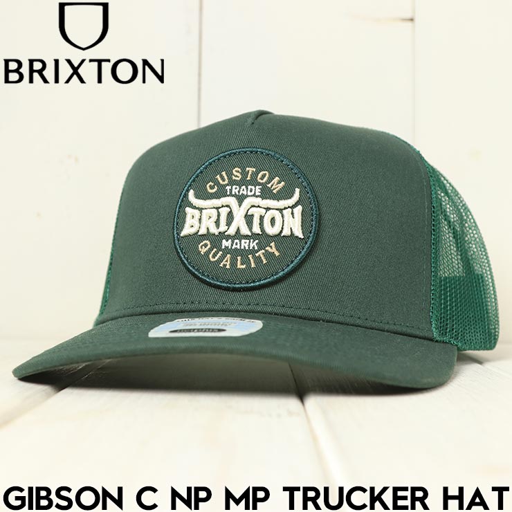 BRIXTON �֥ꥯ���ȥ� GIBSON C NP MP TRUCKER HAT ��å��奭��å� ˹�� 11798 DPFDF 25SU ��������Ź������