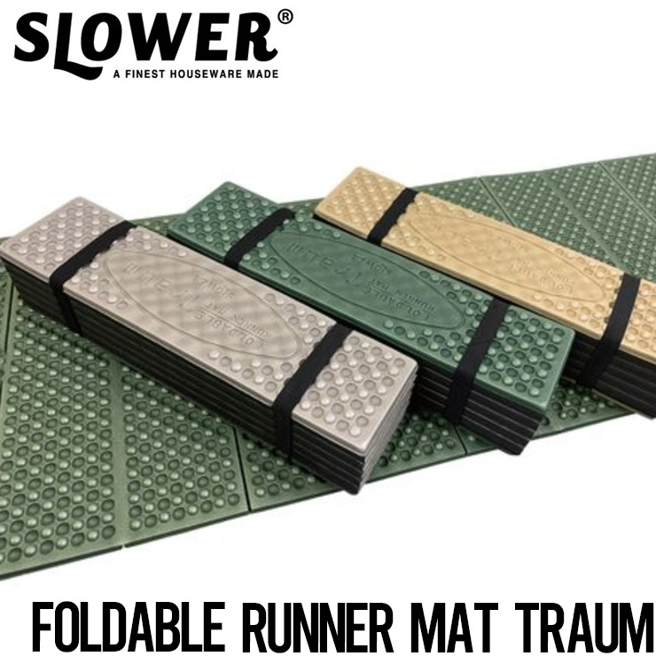 ̵ޤߥޥޥå SLOWER  FOLDABLE RUNNER MAT Traum