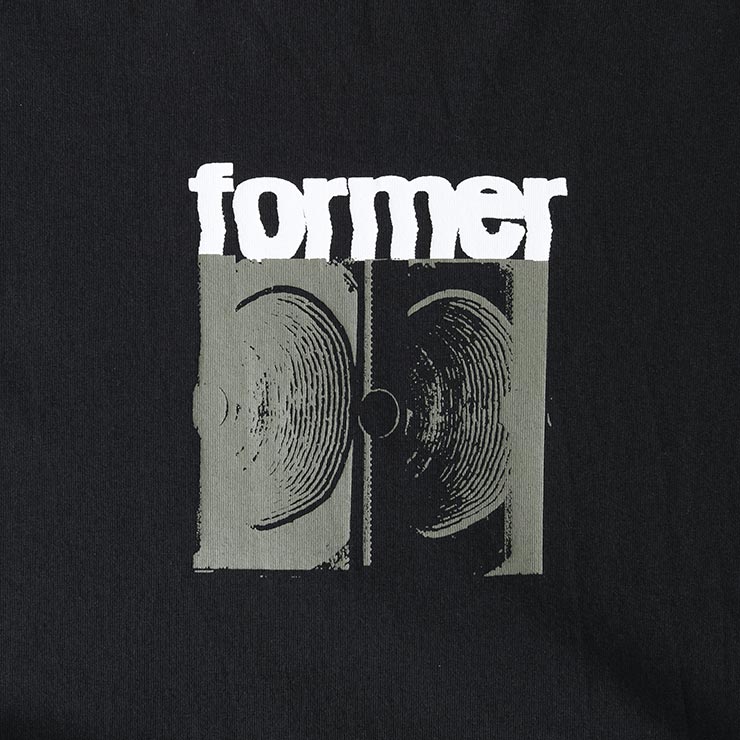 ������̵����ȾµTEE T����� FORMER �ե����ޡ� PITCH CRUX T-SHIRT FTE-24402 BLACK ��������Ź������