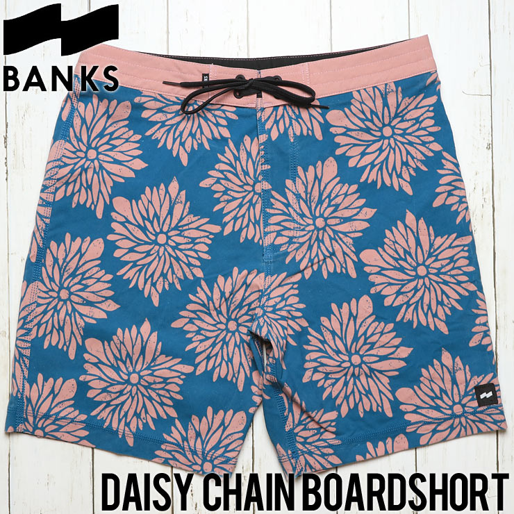 [����å��ݥ����б�] BANKS �Х󥯥� DAISY CHAIN BOARDSHORT �ܡ��ɥ��硼�� BS0124