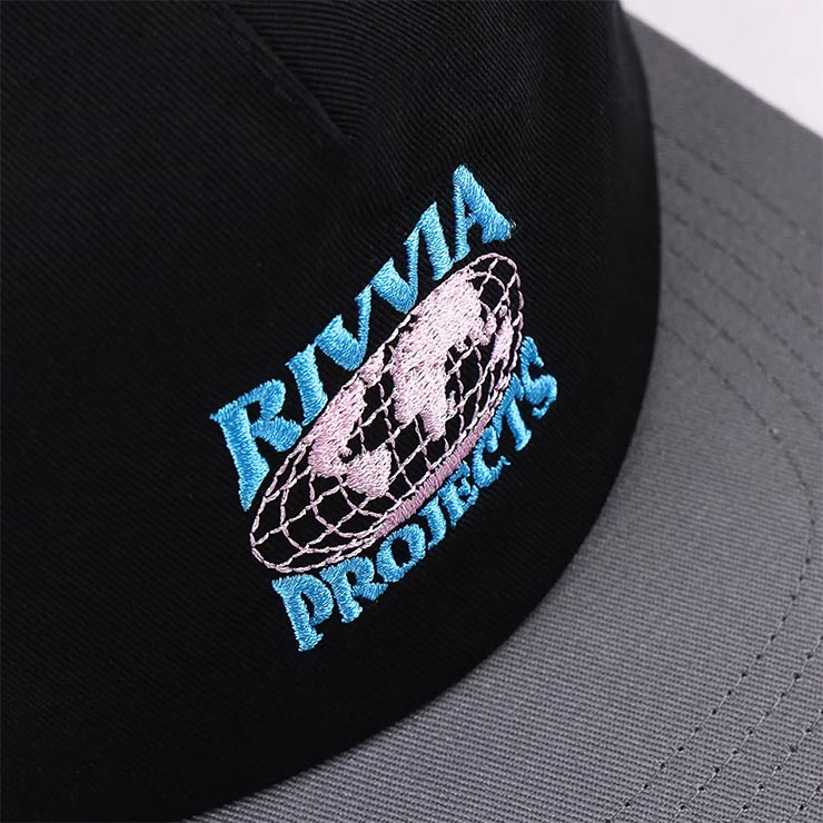 Rivvia PROJECTS ��������ץ��������� WORLD SERIES CAP ���ȥ�åץХå�����å�  ˹�� RHW-25411 BLACK/GREY ��������Ź������